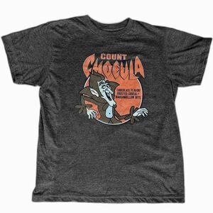 Savvy Men's Count Chocula Graphic Tee Vintage Style Halloween Shirt size Medium